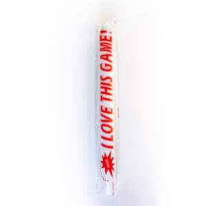 Light Up Styrofoam Stick I Love this Game