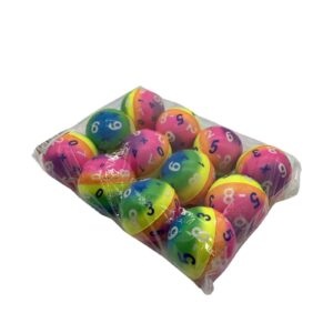 Number Rainbow Balls