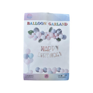 Ballon Garland Happy Birthday