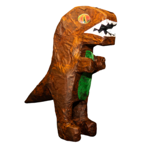 Mini Brown Trex Piñata Small