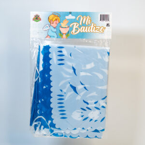 Papel Picado - Bautizo Azul